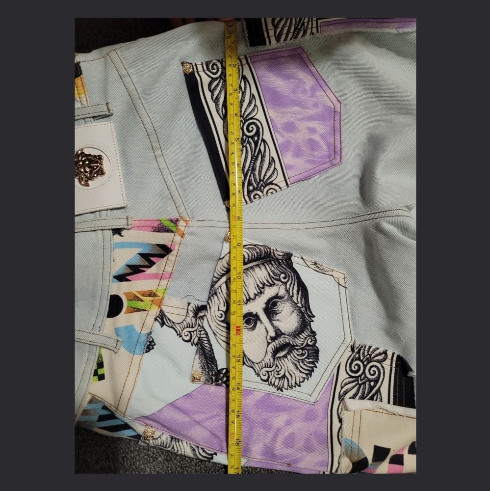 🌟Host Pick🌟Gianni Versace Blue DenimJeans size 26 - Picture 11 of 12